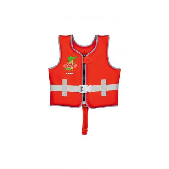 Vesta de inot pentru copii, ajustabila, 15–19 kg (2-3 ani), marimea S, rosie, Reer Vesta de inot pentru copii, ajustabila, 15–19 kg (2-3 ani), marimea S, rosie, Reer