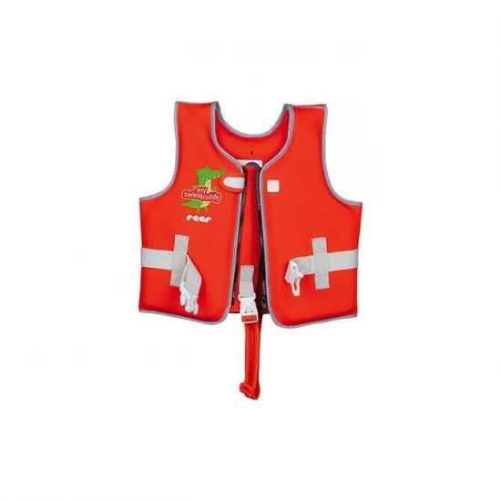 Vesta de inot pentru copii, ajustabila, 15–19 kg (2-3 ani), marimea S, rosie, Reer Vesta de inot pentru copii, ajustabila, 15–19 kg (2-3 ani), marimea S, rosie, Reer
