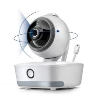 Video monitor digital pentru bebelusi cu camera rotativa si urmarire inteligenta a miscarii Reer BabyCam XL