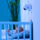 Video monitor digital pentru bebelusi cu camera rotativa si urmarire inteligenta a miscarii Reer BabyCam XL
