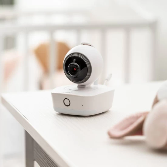 Video monitor digital pentru bebelusi cu camera rotativa si urmarire inteligenta a miscarii Reer BabyCam XL