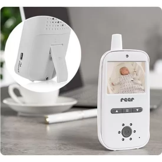 Video monitor digital pentru bebelusi Reer BabyCam 80420 Video monitor digital pentru bebelusi Reer BabyCam 80420