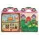 Abtibilduri pufoase - Casuta veveritelor Melissa and Doug Abtibilduri pufoase - Casuta veveritelor Melissa and Doug