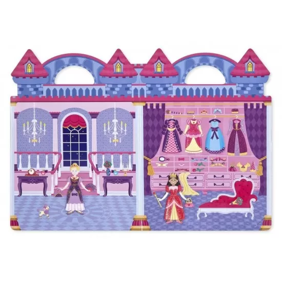 Abtibilduri pufoase Printese Melissa and Doug Abtibilduri pufoase Printese Melissa and Doug