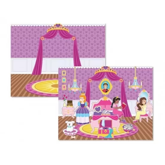 Abtibilduri reutilizabile Castelul printesei Melissa and Doug Abtibilduri reutilizabile Castelul printesei Melissa and Doug