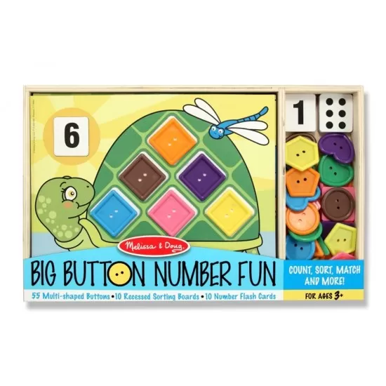 Activitati matematice distractive cu nasturi Melissa and Doug