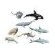Set 8 figurine animale marine - Miniland Set 8 figurine animale marine - Miniland