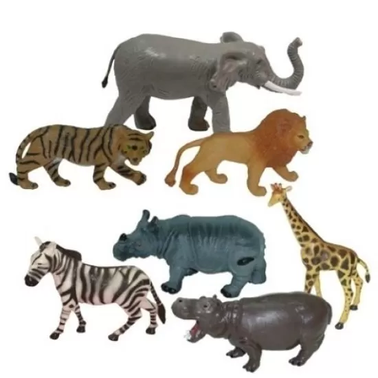 Set 7 figurine animale salbatice Miniland Set 7 figurine animale salbatice Miniland