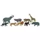 Set 9 figurine Animale salbatice - Miniland Set 9 figurine Animale salbatice - Miniland