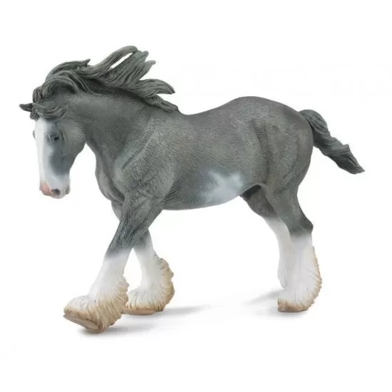Figurina Armasar Clydesdale Negru Figurina Armasar Clydesdale Negru