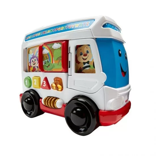 Autobuzul cu lumini si sunete Laugh and Learn - Fisher Price Autobuzul cu lumini si sunete Laugh and Learn - Fisher Price