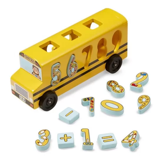 Autobuzul cu numere Melissa and Doug Autobuzul cu numere Melissa and Doug