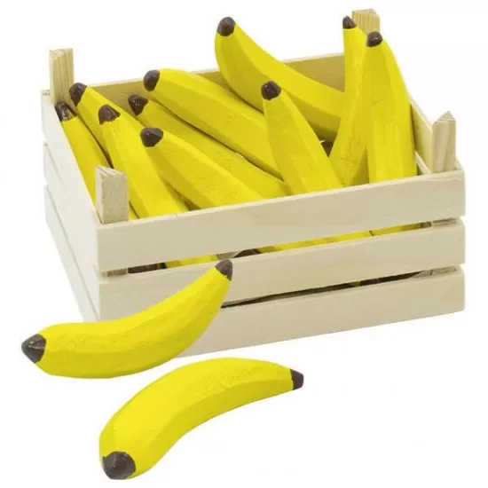 Banane din lemn in ladita Banane din lemn in ladita