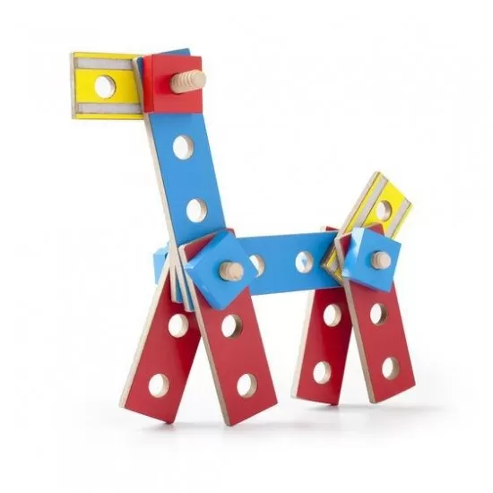 Banc de lucru de jucarie cu fierastrau si ciocan Banc de lucru de jucarie cu fierastrau si ciocan