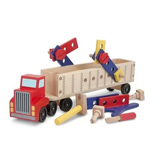 Banc de lucru mobil Camion cu unelte Melissa and Doug Banc de lucru mobil Camion cu unelte Melissa and Doug