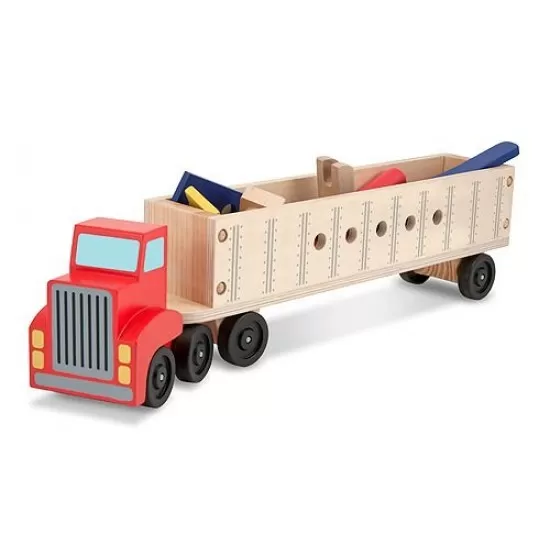 Banc de lucru mobil Camion cu unelte Melissa and Doug Banc de lucru mobil Camion cu unelte Melissa and Doug