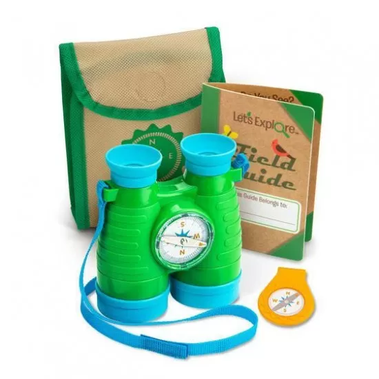 Binoclu cu busola Melissa and Doug - Colectia Sa Exploram Natura Binoclu cu busola Melissa and Doug - Colectia Sa Exploram Natura