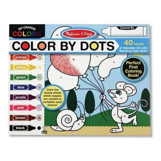 Bloc cu desene de colorat Melissa and Doug Bloc cu desene de colorat Melissa and Doug