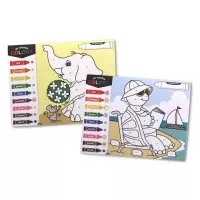 Bloc cu desene de colorat Melissa and Doug