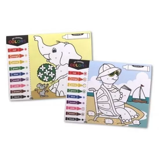 Bloc cu desene de colorat Melissa and Doug Bloc cu desene de colorat Melissa and Doug