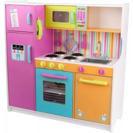 Bucatarie copii Big and Bright Deluxe Kidkraft Bucatarie copii Big and Bright Deluxe Kidkraft