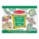 Caiet jumbo cu planse pentru colorat Animale Melissa and Doug Caiet jumbo cu planse pentru colorat Animale Melissa and Doug