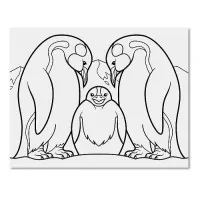 Caiet jumbo cu planse pentru colorat Animale Melissa and Doug