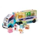 Camion cu remorca, 28 cuburi din lemn cu litere si 3 figurine Patrula Catelusilor Camion cu remorca, 28 cuburi din lemn cu litere si 3 figurine Patrula Catelusilor