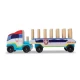 Camion cu remorca, 28 cuburi din lemn cu litere si 3 figurine Patrula Catelusilor Camion cu remorca, 28 cuburi din lemn cu litere si 3 figurine Patrula Catelusilor