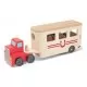 Camion Transportor de Cai cu Remorca Melissa and Doug Camion Transportor de Cai cu Remorca Melissa and Doug