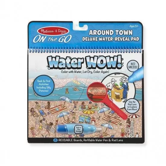 Carnet Apa magica Deluxe Orasul - Melissa and Doug Carnet Apa magica Deluxe Orasul - Melissa and Doug