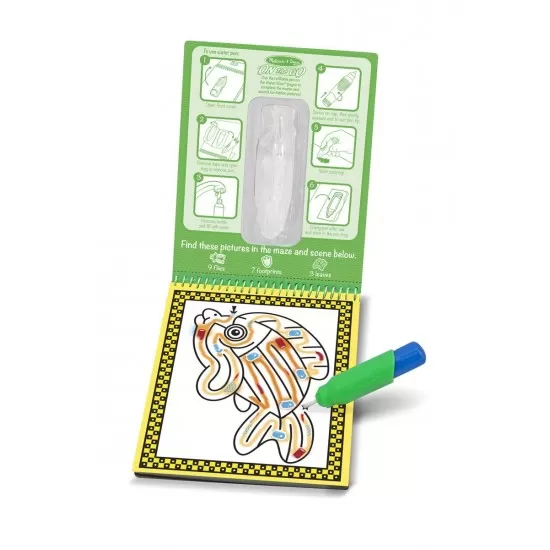 Carnet Apa magica Labirint - Melissa and Doug Carnet Apa magica Labirint - Melissa and Doug