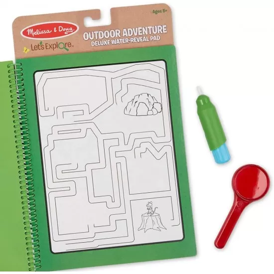 Carnet de colorat Apa magica Deluxe colectia Sa Exploram Natura, Aventuri in Natura Carnet de colorat Apa magica Deluxe colectia Sa Exploram Natura, Aventuri in Natura