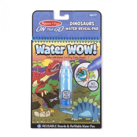 Carnet de colorat apa magica Dinozauri Melissa and Doug