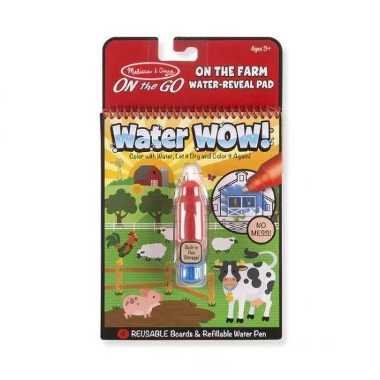 Carnet de colorat apa magica La ferma Melissa and Doug Carnet de colorat apa magica La ferma Melissa and Doug