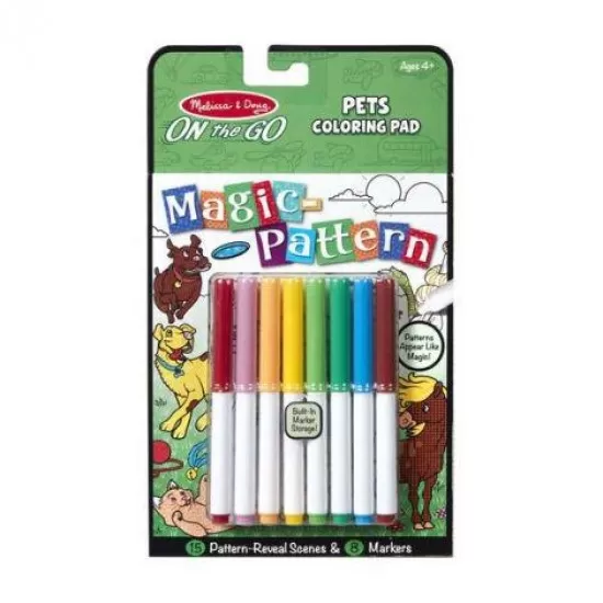 Carnet de colorat Modele Magice - Animale de companie Carnet de colorat Modele Magice - Animale de companie