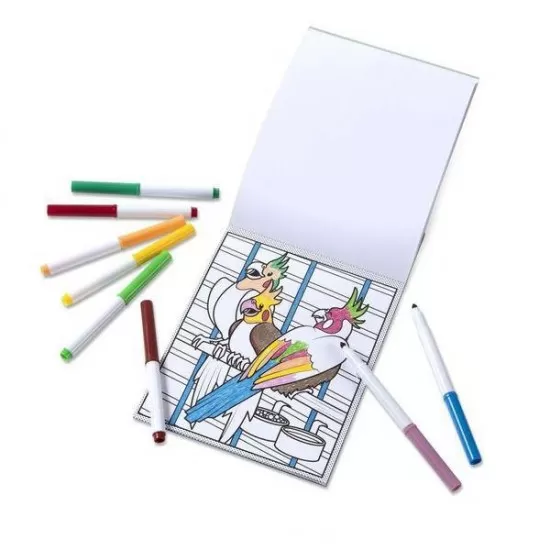 Carnet de colorat Modele Magice - Animale de companie Carnet de colorat Modele Magice - Animale de companie