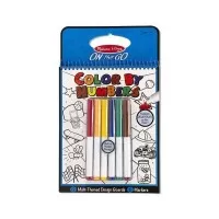 Carnet de colorat pe numere Melissa and Doug Albastru