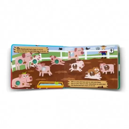 Carte-joc in limba engleza - Ferma cu butoane Carte-joc in limba engleza - Ferma cu butoane
