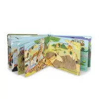 Carticica copii cu sunete Caravana Safari - Poke-a-Dot Melissa & Doug