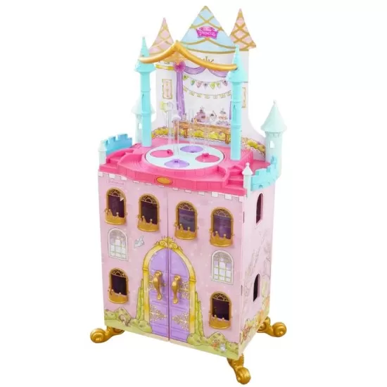 Castel de joaca din lemn pentru papusi Disney Princess KidKraft Castel de joaca din lemn pentru papusi Disney Princess KidKraft