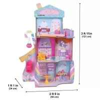 Casuta de joaca din lemn pentru papusi Candy Castle KidKraft