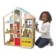 Casuta de papusi din lemn mobilata Melissa and Doug Casuta de papusi din lemn mobilata Melissa and Doug
