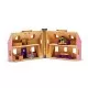 Casuta papusi din lemn pliabila cu accesorii Melissa and Doug Casuta papusi din lemn pliabila cu accesorii Melissa and Doug