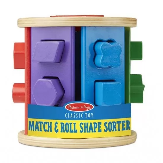 Cilindru sortator de forme Melissa and Doug Cilindru sortator de forme Melissa and Doug