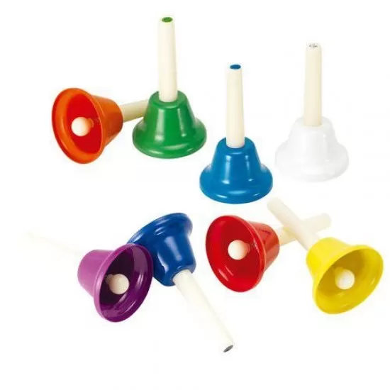 Set 8 clopotei metalici 8 note Goki