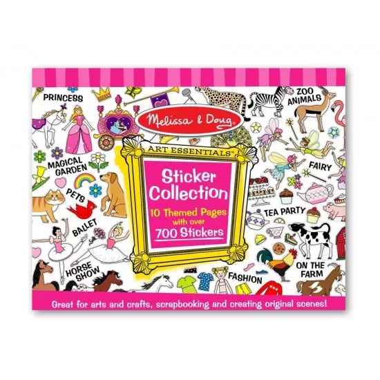 Colectia de abtibilduri Melissa and Doug Roz Colectia de abtibilduri Melissa and Doug Roz
