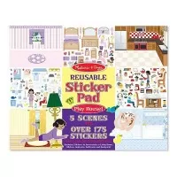 Colectia de abtibilduri reutilizabile Casa mea Melissa and Doug