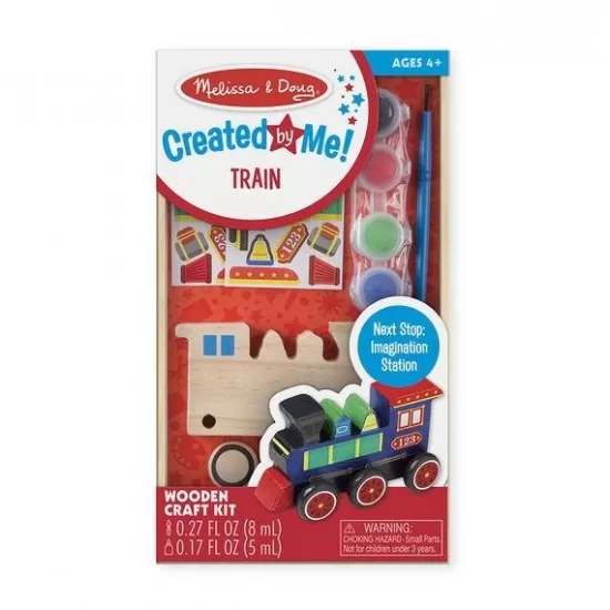 Coloreaza-ti locomotiva din lemn Melissa and Doug Coloreaza-ti locomotiva din lemn Melissa and Doug