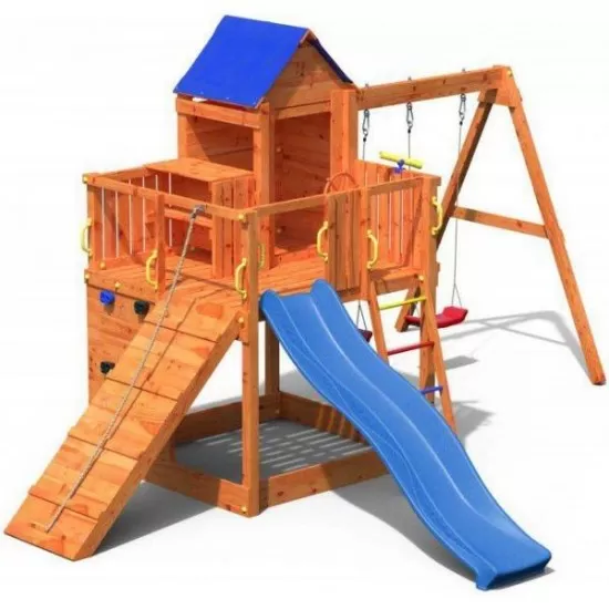 Complex joaca din lemn 7in1 Fungoo Treehouse Complex joaca din lemn 7in1 Fungoo Treehouse